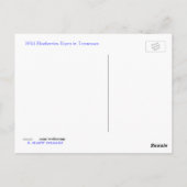 Carte Postale Blueberries sauvages (Dos)