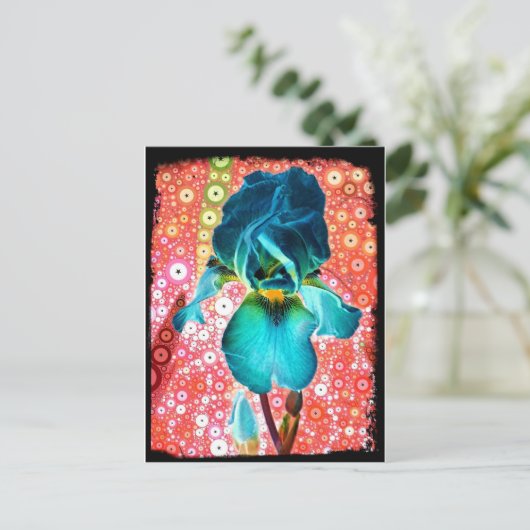 Carte postale Blueberry Iris (Debout devant)