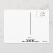 Carte postale Blueberry Iris (Dos)