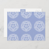 Carte Postale Blueberry Mandala (Devant / Derrière)