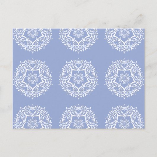 Carte Postale Blueberry Mandala (Devant)