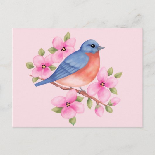Carte postale Bluebird (Devant)
