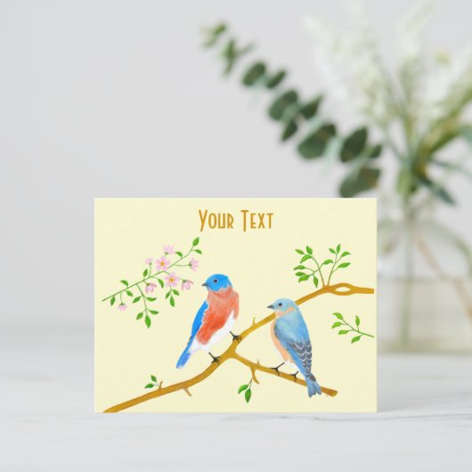 Carte postale Bluebirds (Debout devant)