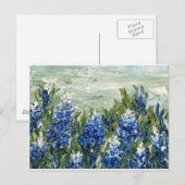 Carte Postale Bluebonnets (Devant / Derrière)