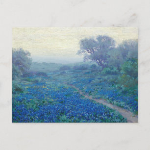 Carte Postale Bluebonnets au lever du soleil   Julian Onderdonk