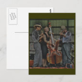 Carte postale Bluegrass Trio (Devant / Derrière)