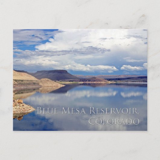 Carte postale BlueMesaRéservoir (Devant)