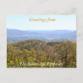 Carte postale Blueridge Parkway (Devant)