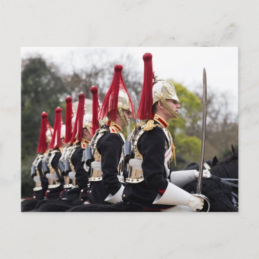 Carte Postale Blues Et Royals Cavalerie (Devant)