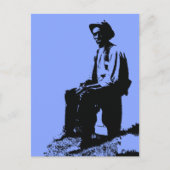 Carte Postale Blues Man (Devant)