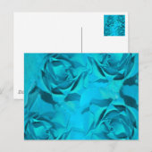 Carte Postale Blues roses (Devant / Derrière)