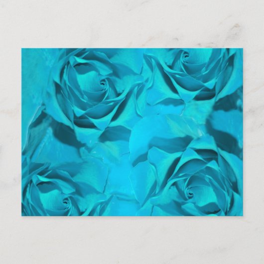 Carte Postale Blues roses (Devant)