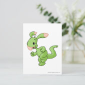 Carte Postale Blumaroo Green (Debout devant)