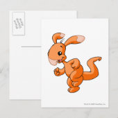 Carte Postale Blumaroo Orange (Devant / Derrière)