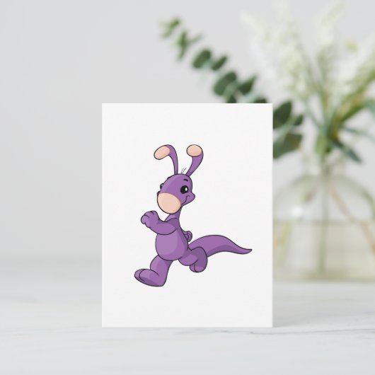 Carte Postale Blumaroo pourpre de marche (Debout devant)