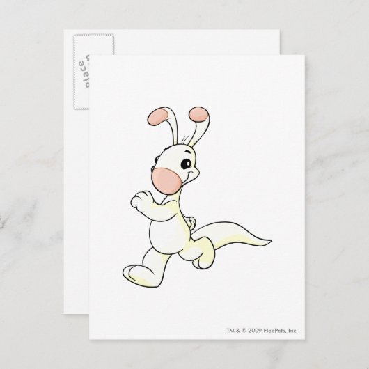 Carte Postale Blumaroo White (Devant / Derrière)