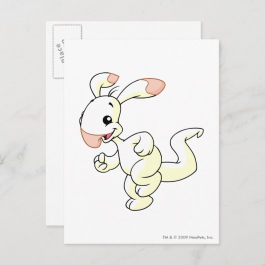 Carte Postale Blumaroo White (Devant / Derrière)