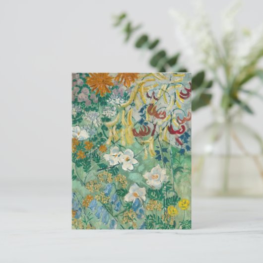 Carte Postale Blumen | August Babberger (Debout devant)