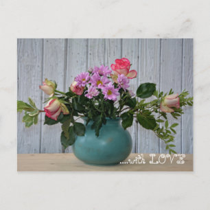 Carte Postale Blumen für Dich ...