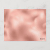 Carte postale Blush Pink 1er Merci anniversaire (Dos)