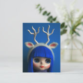 Carte Postale Blythe bleu (Debout devant)