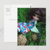 Carte Postale Blythe et Champignons II (Devant / Derrière)