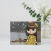 Carte Postale Blythe marron (Debout devant)