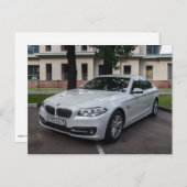 CARTE POSTALE BMW (Devant / Derrière)