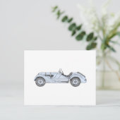 CARTE POSTALE BMW 328 1936 (Debout devant)
