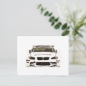 Carte Postale BMW M3 Racing Voiture Main Peint Art Brush Modèle (Debout devant)