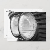 Carte postale BMW vintage (Devant / Derrière)