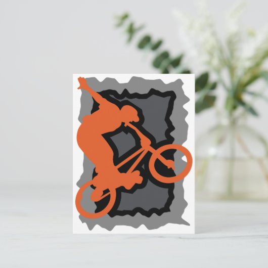 CARTE POSTALE BMX (Debout devant)