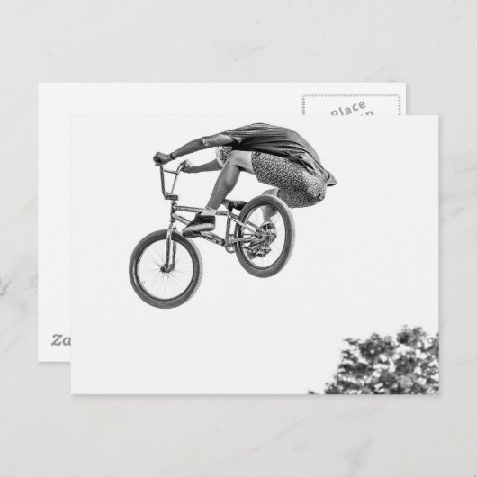 Carte Postale Bmx (Devant / Derrière)