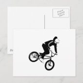 Carte Postale BMX Rider 2 (Devant / Derrière)