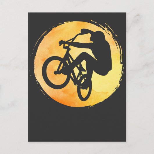 Carte Postale BMX Vélo Racing Boys Freestyle Cycling (Devant)