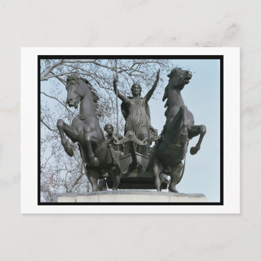 Carte Postale Boadicea, 1850s (bronze) (voyez également 33580) (Devant)