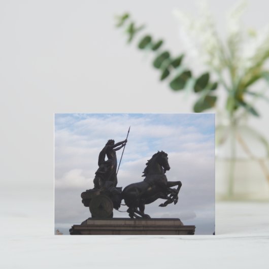 Carte postale Boadicea Statue (Debout devant)