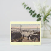 Carte Postale Boardwalk, Wildwood, New Jersey Vintage (Debout devant)