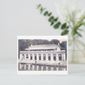 Carte Postale Boat House, Prospect Park, Brooklyn Vintage (Debout devant)