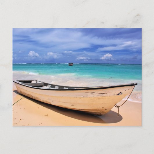 Carte Postale Boat On the Beach (Devant)