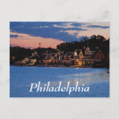 Carte Postale Boathouse Row (Devant)