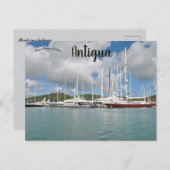 Carte Postale Boats in Antigua (Devant / Derrière)