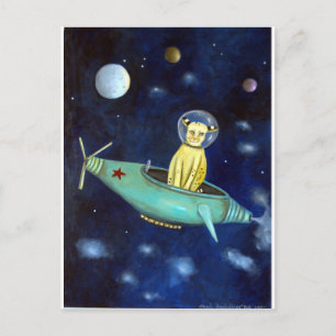 Carte Postale Bob de l'espace