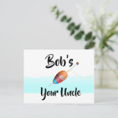 Carte Postale Bob est ton oncle (Debout devant)