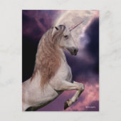 Carte Postale Bob Langrish | Élevage de licorne grise (Devant)