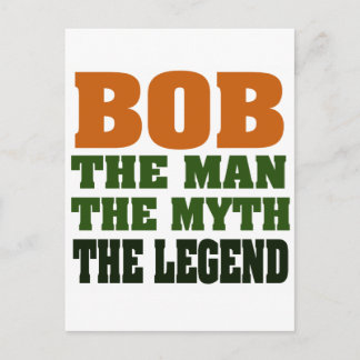Carte Postale Bob - l'Homme, le Mythe, la Légende