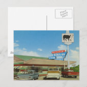 Carte Postale Bob Lyall's Steak House Arizona On U.S. 66.  (Devant / Derrière)