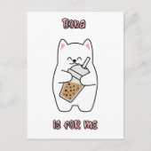 Carte Postale Boba est pour moi (Devant)