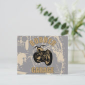 Carte Postale Bobber Garage (Debout devant)