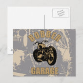Carte Postale Bobber Garage (Devant / Derrière)